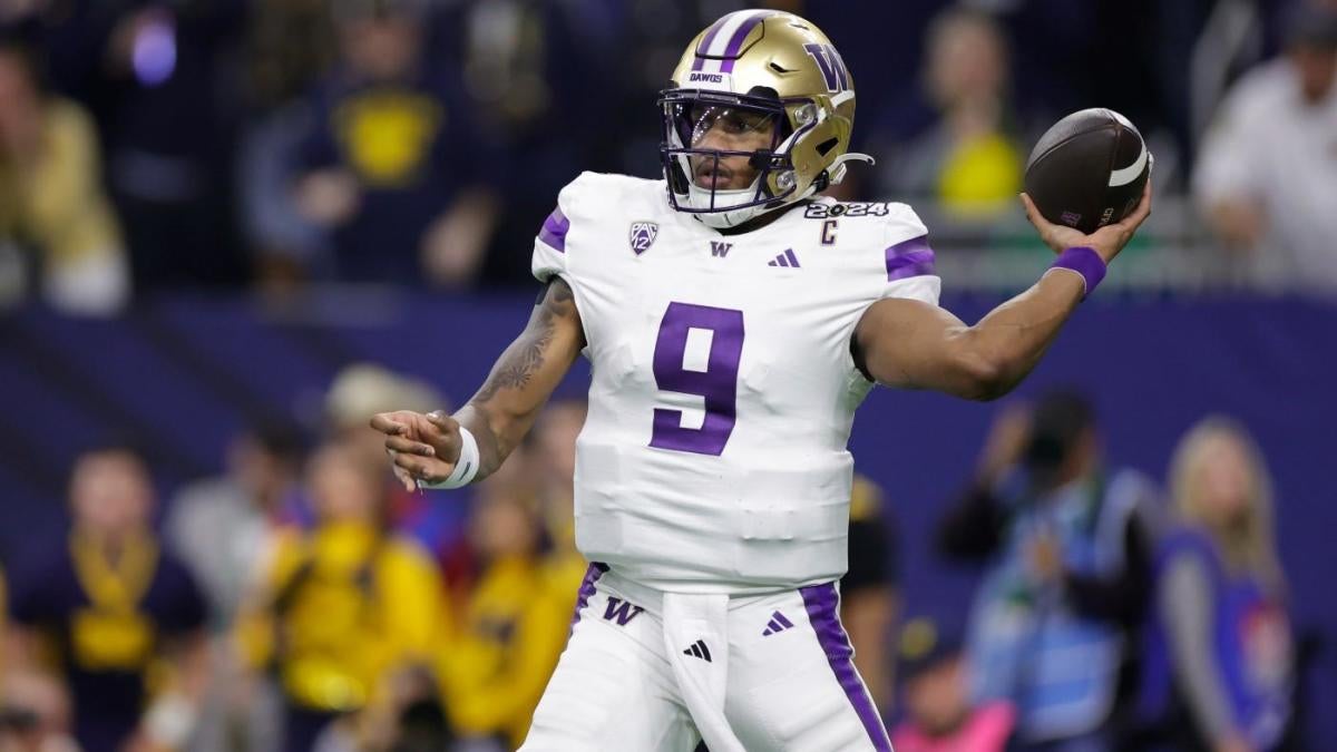 2024 NFL Mock Draft: Team trades back into Round 1 for Michael Penix Jr.; AFC contenders keep adding weapons