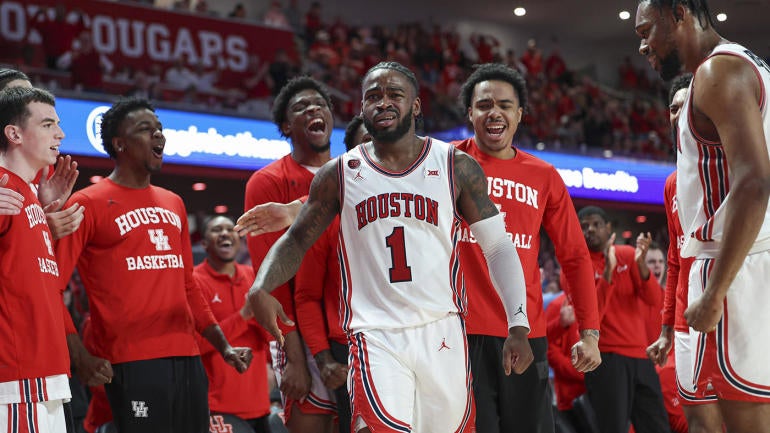 NCAA Basketball: Kansas at Houston