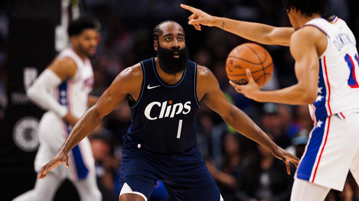 Clippers' James Harden explains why he doesn't care about reception in ...