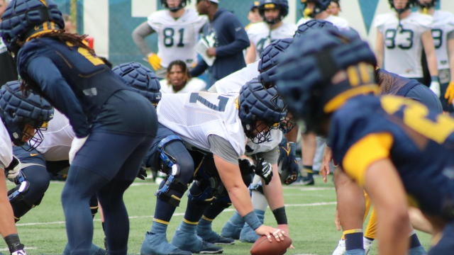Highlights from WVU's April 4th spring football practice