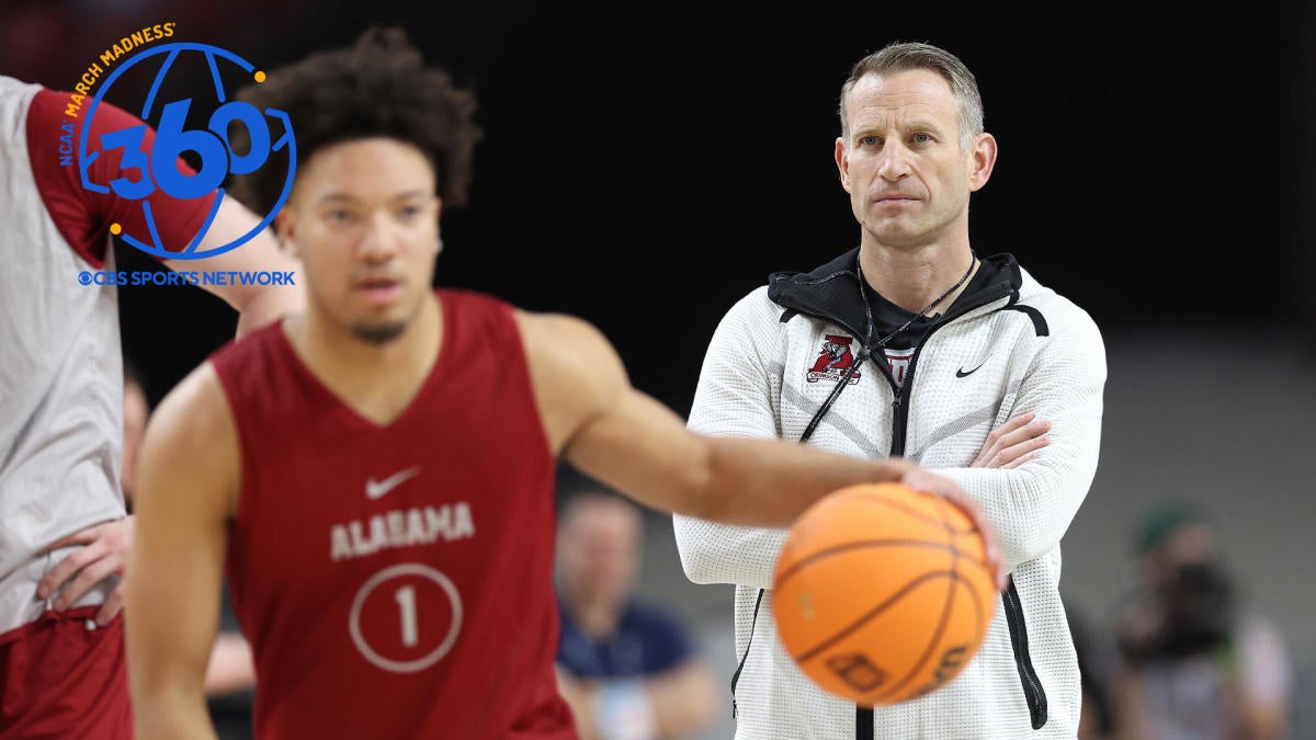 NCAA March Madness 360 Can 4 Alabama Pull Through versus 1 UConn