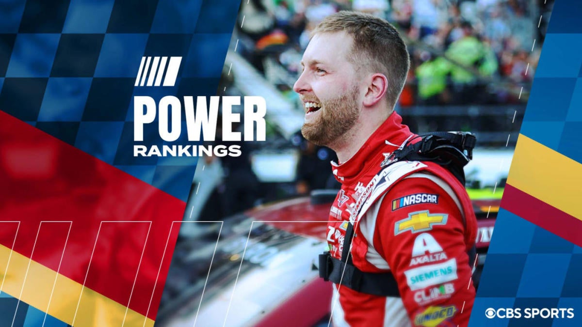 NASCAR Power Rankings William Byron's third win of 2024 gives him the