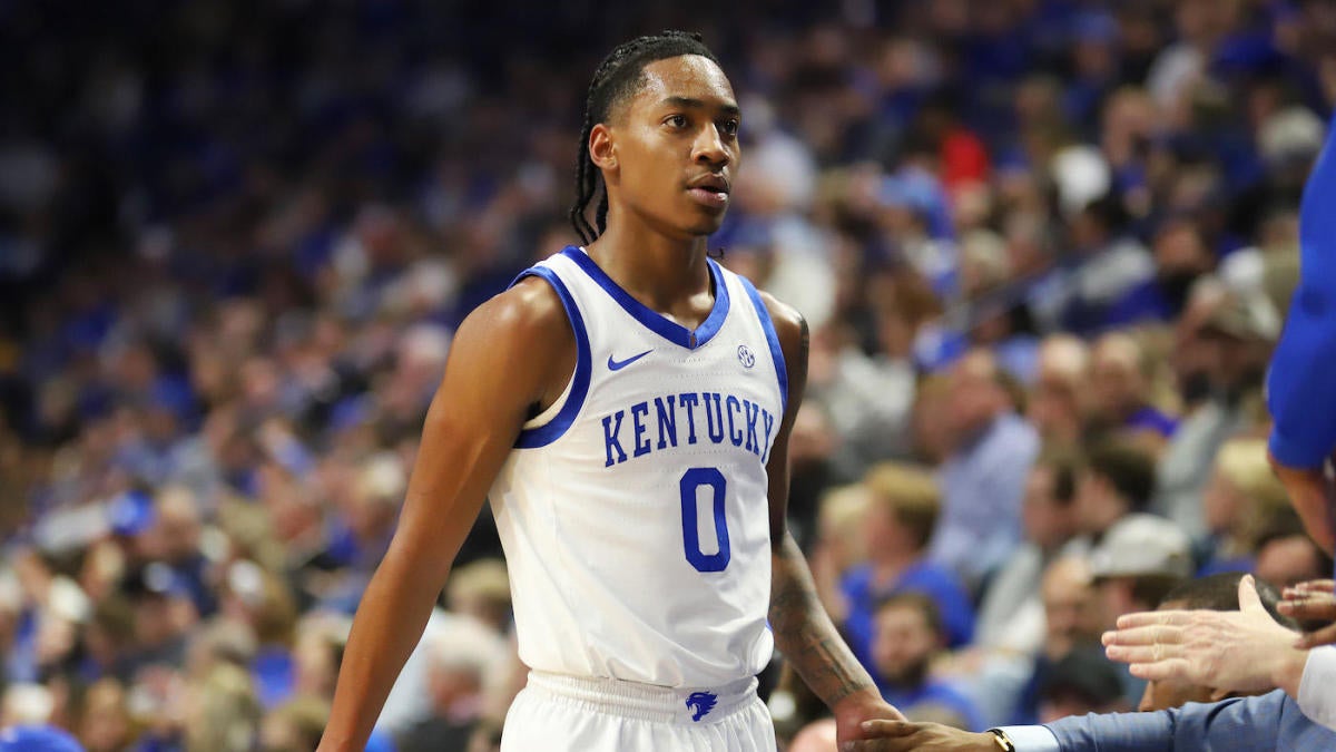 2024 NBA Draft: Kentucky star Rob Dillingham turning pro after shining in  freshman season with Wildcats - CBSSports.com