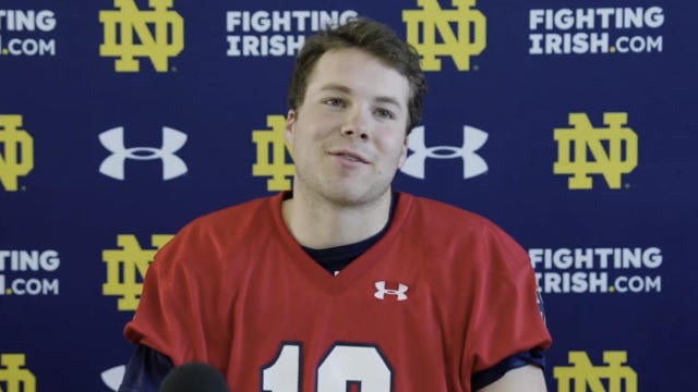 Riley Leonard: 'I Feel Good'