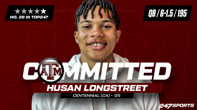 WATCH: 4-star QB Husan Longstreet Commits To Texas A&M