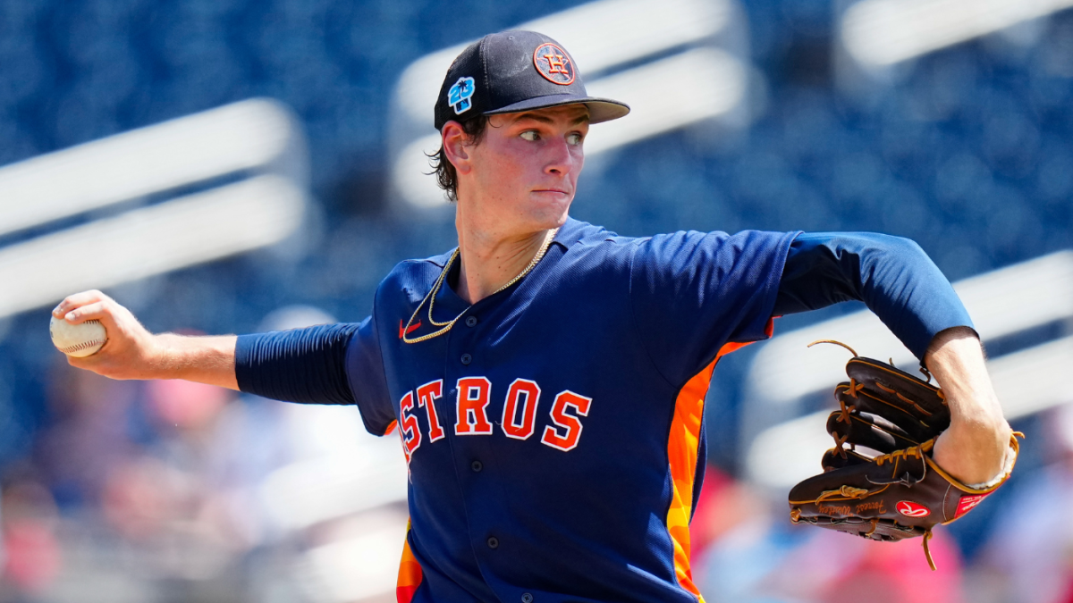 Forrest Whitley debut: Astros promote former top prospect as pitching woes continue, per report