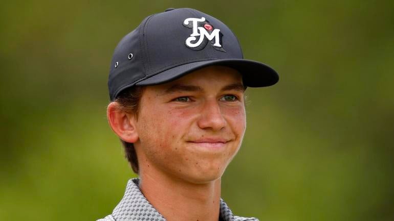 Who+is+Miles+Russell%3F++Meet+the+15-year-old+golfer+who+impressed+in+his+first+start+on+the+PGA+Tour