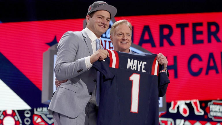 2024 NFL Draft Grades: How Patriots Taking Drake Maye With No. 3 Pick ...