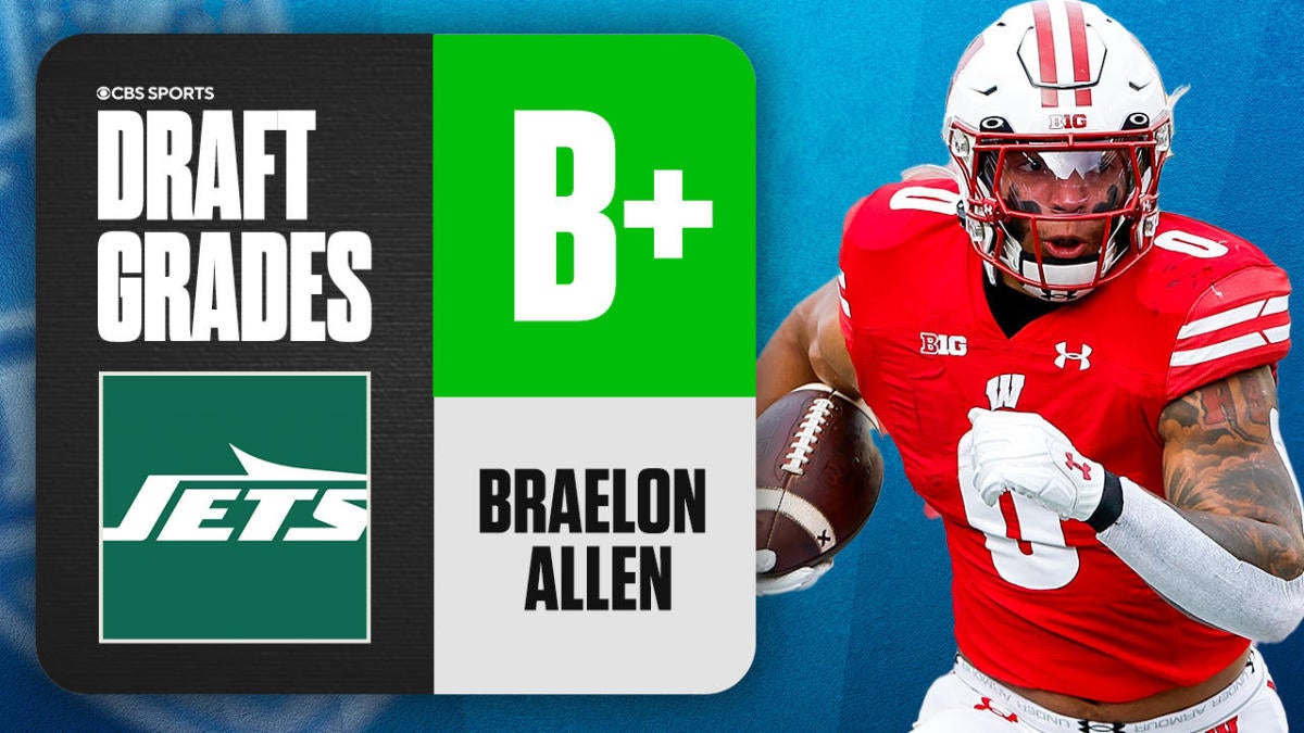 2024 NFL Draft Grades: Jets Select Braelon Allen No. 134 Overall ...