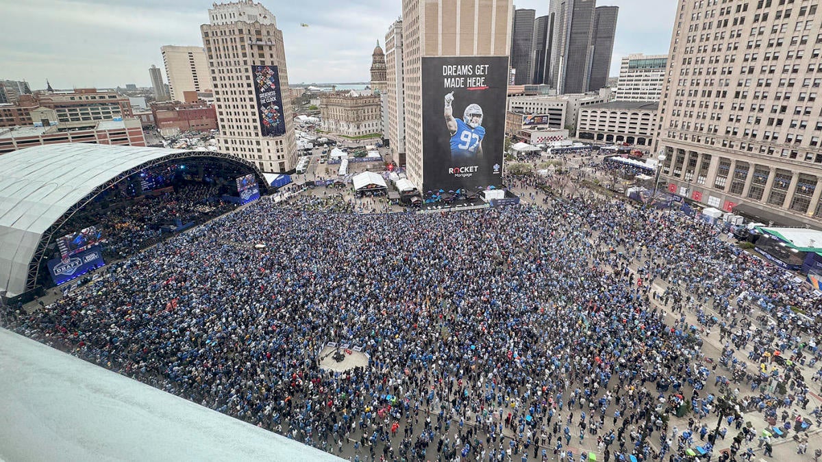 2024 NFL Draft Detroit breaks draft attendance record with 700,000
