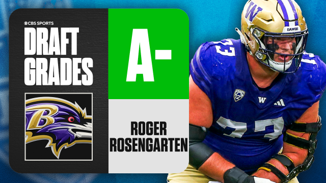 2024 NFL Draft Grades: Ravens Select Roger Rosengarten No. 62 Overall