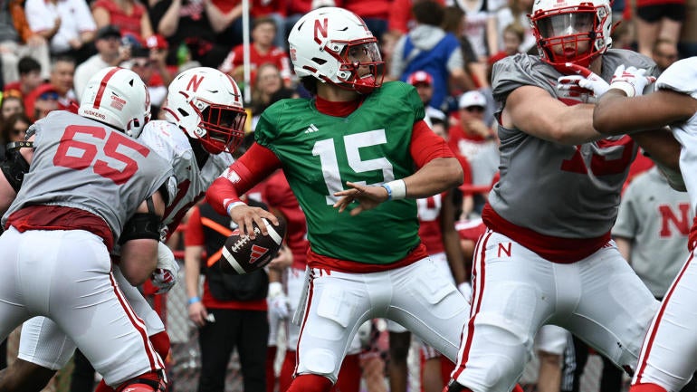 Dylan Raiola Dazzles In Nebraska Spring Game, But QB Competition ...