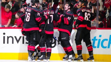 NHL: Stanley Cup Playoffs-New York Islanders at Carolina Hurricanes