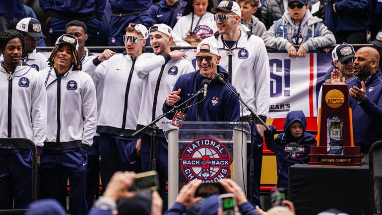 NCAA Basketball: Connecticut Victory Parade and Rally