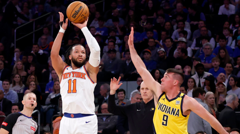 Knicks Vs. Pacers: Jalen Brunson Joins Michael Jordan, Bernard King ...