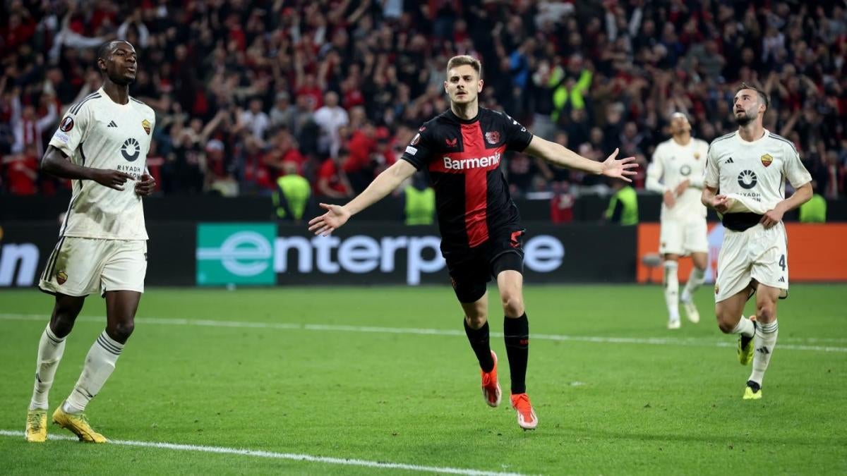 Bayer Leverkusen set European record with 49th straight match without  defeat, advance to Europa League final - CBSSports.com