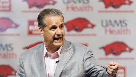 John Calipari hits ground running in Arkansas after ugly final chapter at Kentucky that 'sucks'