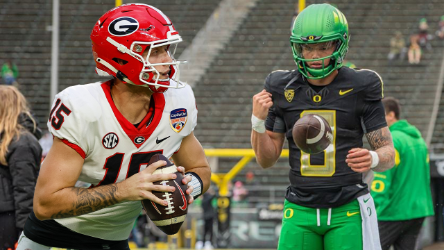 SEC-Big Ten QB Battle: Carson Beck Vs. Dillon Gabriel