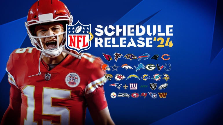 2024 NFL schedule Dates times TV where to watch streaming matchups for all 272 games CBSSports