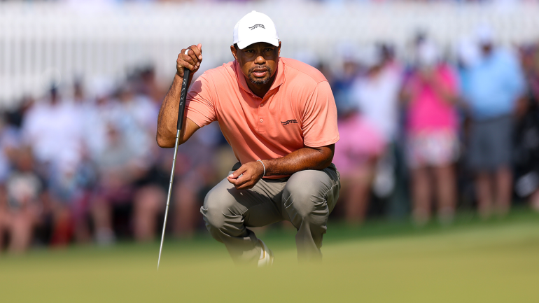 2024 PGA Championship live stream where to watch TV coverage channel Tiger Woods in Round 2 schedule CBSSports