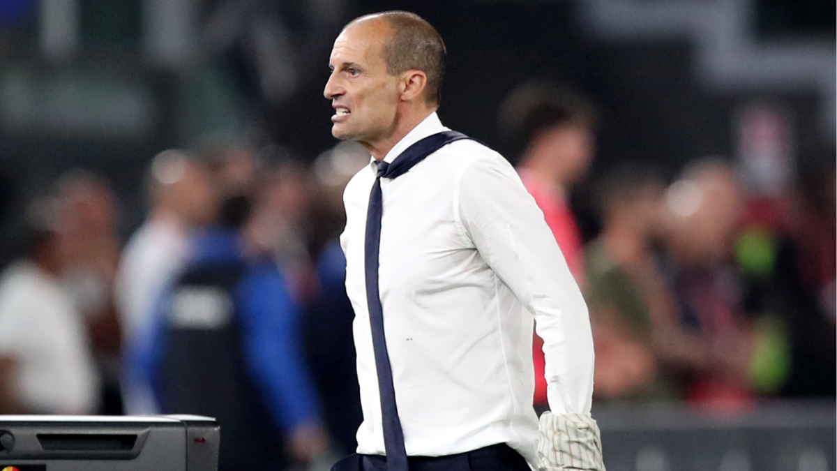 Juventus sack manager Massimiliano Allegri following Coppa Italia outburst,  with two games remaining in season - CBSSports.com