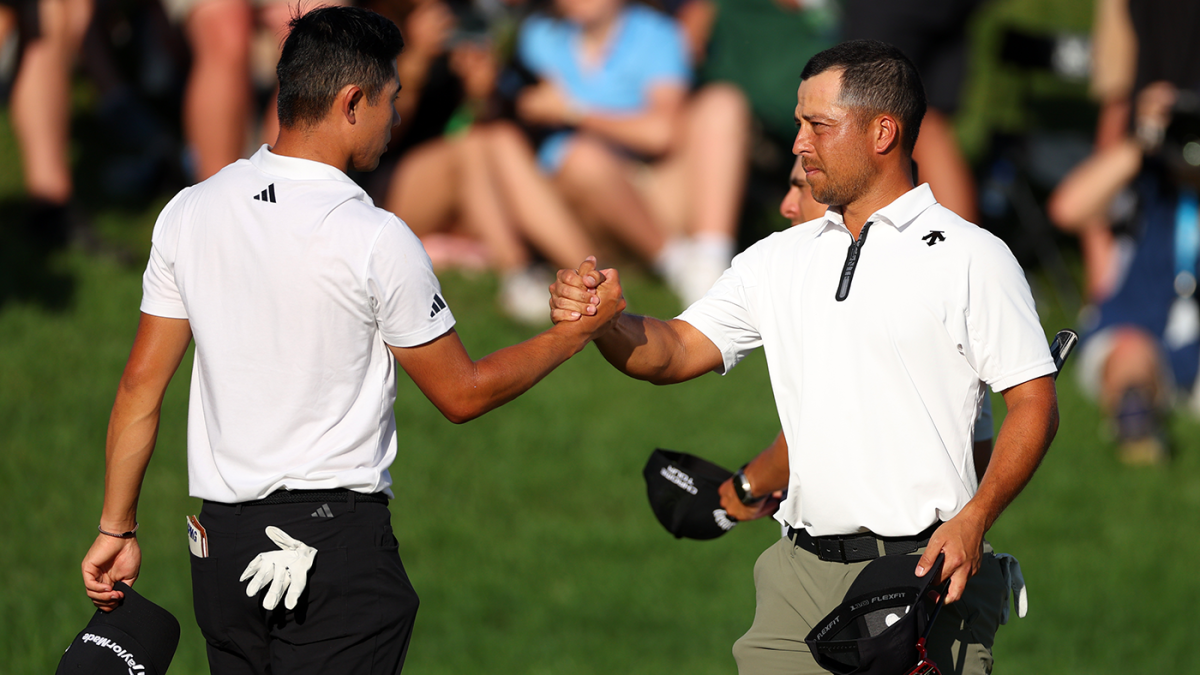 2024 PGA Championship leaderboard Collin Morikawa, Xander Schauffele