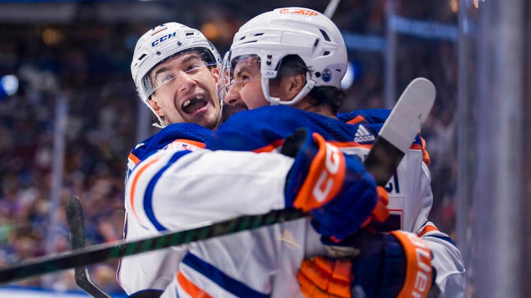 NHL: Stanley Cup Playoffs-Edmonton Oilers at Vancouver Canucks