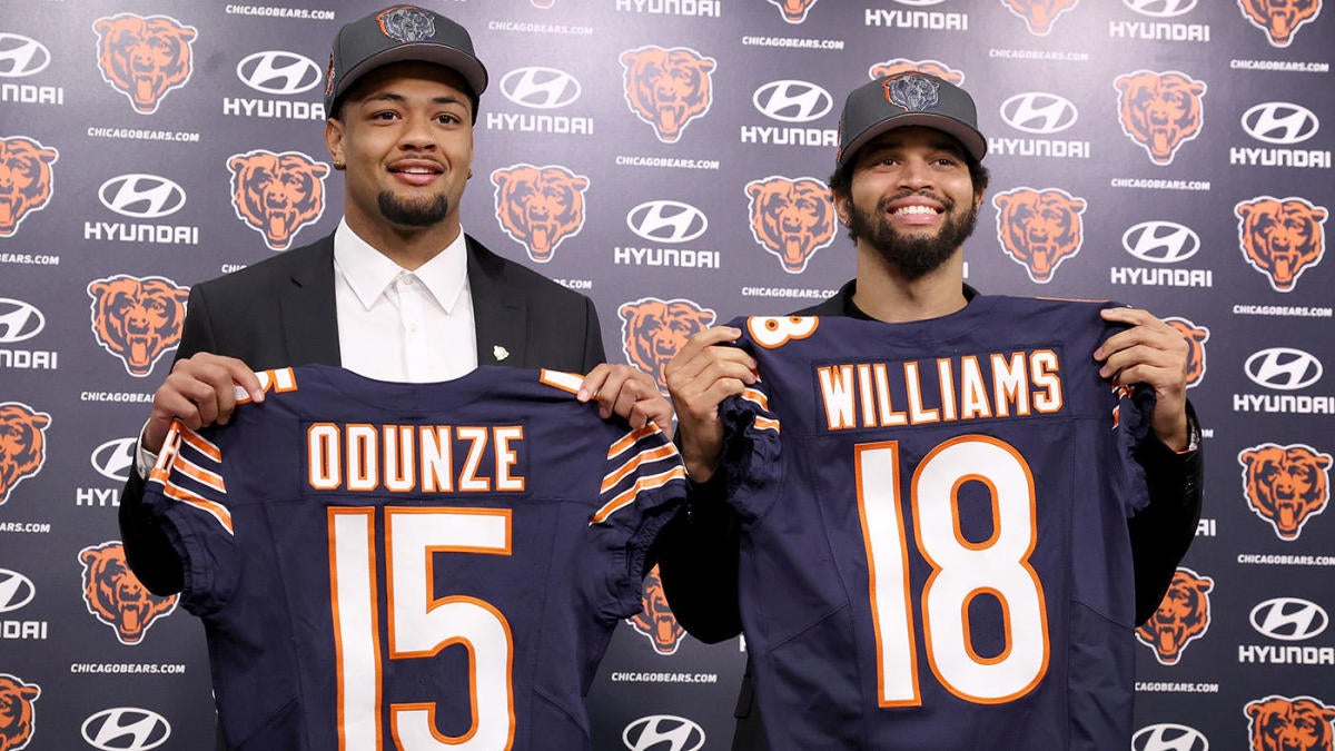 Top New QBWR Duos for 2024 NFL Season StroudDiggs Lead; Bears Rookies Shine BVM Sports