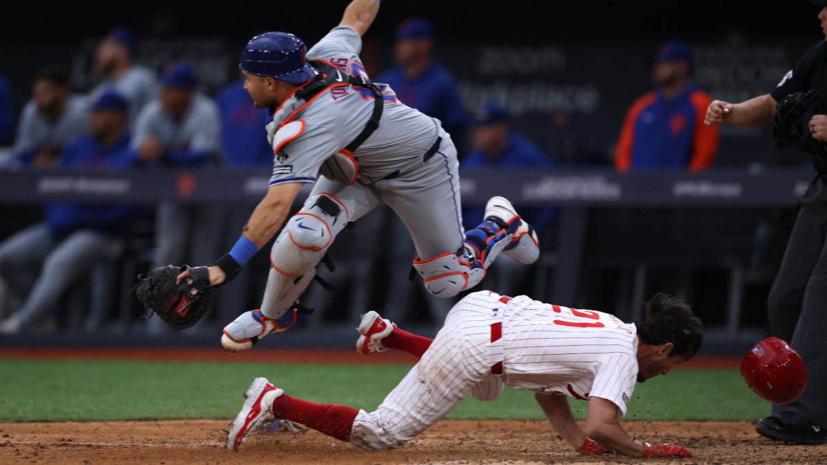 Mets split London Series with Phillies: What we learned as wild double play caps hectic ninth inning - CBSSports.com