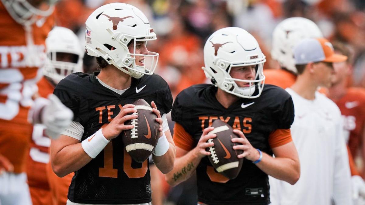 Texas, Georgia headline five best college football QB rooms entering ...