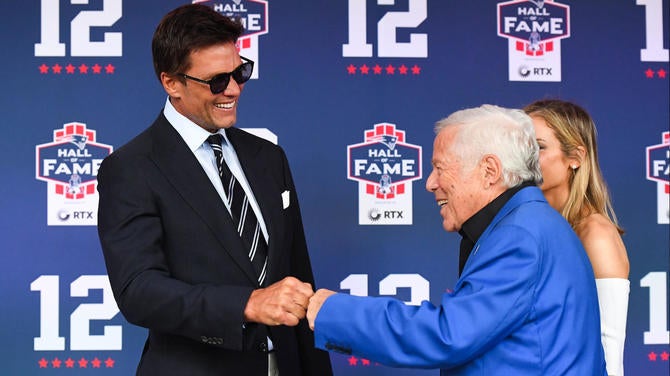 2024 Hall of Fame Induction Ceremony for Tom Brady