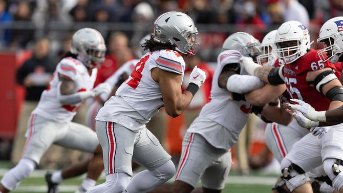 COLLEGE FOOTBALL: NOV 04 Ohio State at Rutgers
