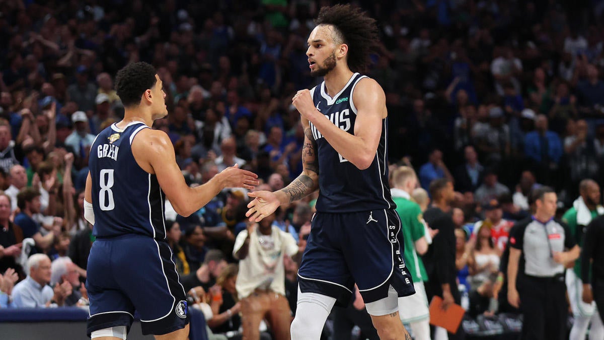 2024 NBA Finals: Dereck Lively dedicates first career 3-pointer to his ...