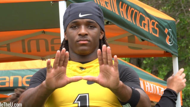 2026 Wr Malachi Toney At Miami 7 On 7 Camp