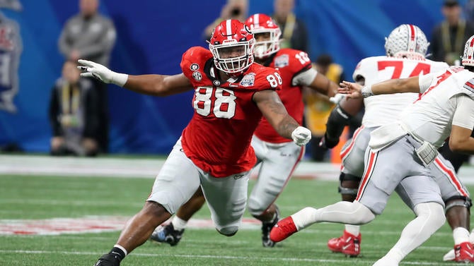 COLLEGE FOOTBALL: DEC 31 Semifinal Game Chick-fil-A Peach Bowl