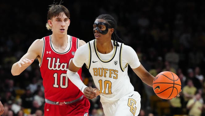 NCAA Basketball: Utah at Colorado