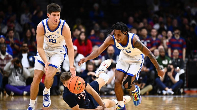 NCAA Basketball: Pennsylvania at Kentucky
