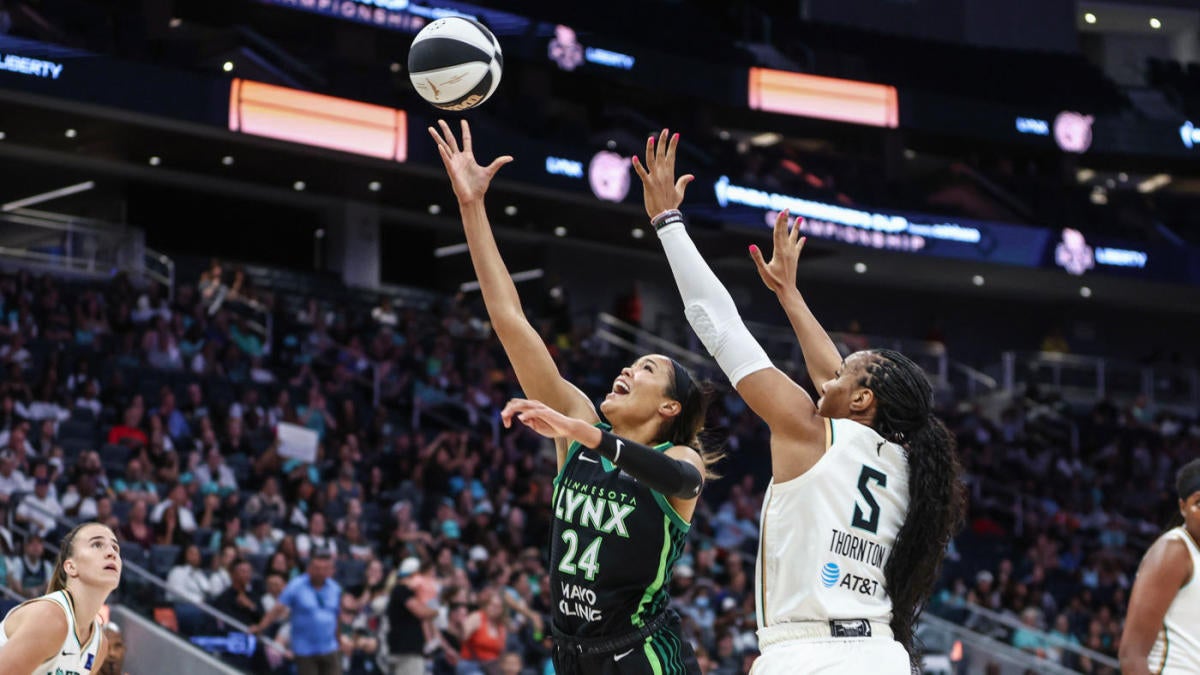WNBA Commissioner&rsquo;s Cup Championship score, takeaways: Lynx race by Liberty in second half for road victory