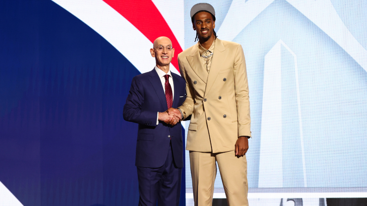 2024 NBA Draft Wizards Pick French Center Alex Sarr No. 2 Overall