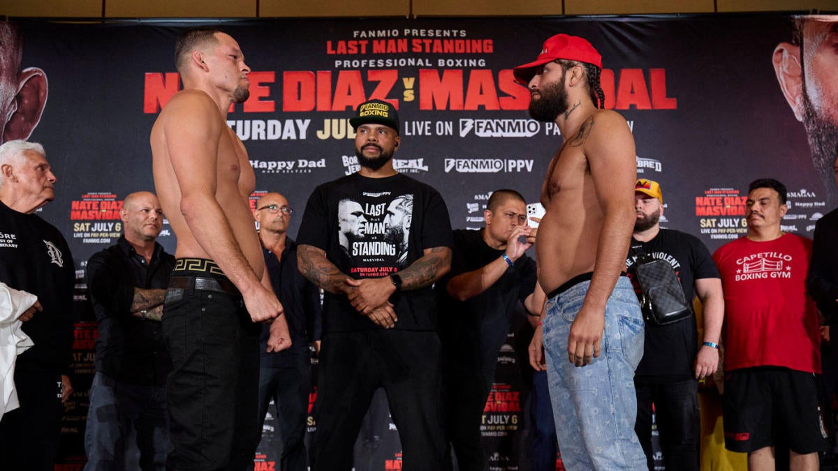 Nate Diaz vs. Jorge Masvidal fight results: Live boxing updates, highlights, scorecard, time, undercard