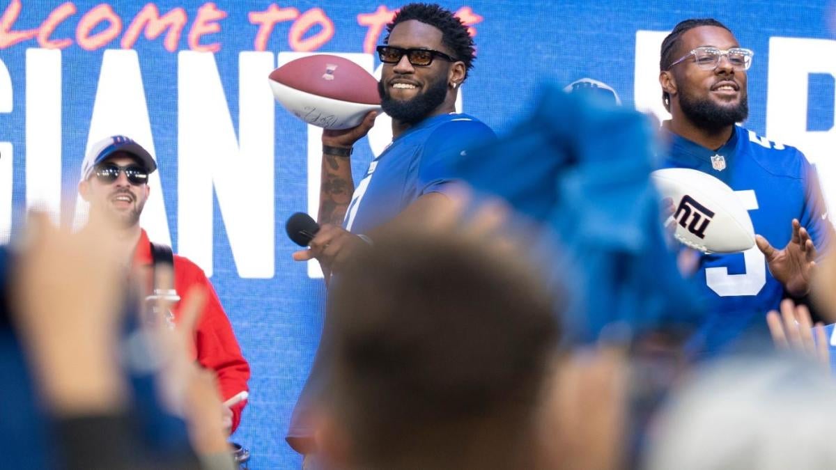 Giants GM jokes about downside of Brian Burns trade, and it doesn't have to do with money, draft compensation Giants GM jokes about downside of Brian Burns trade, and it doesn't have to do with money, draft compensation