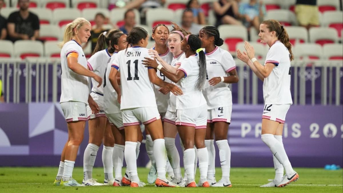 USWNT vs. Zambia score: USA start 2024 Paris Olympics in style as Mallory Swanson, Trinity Rodman nab goals