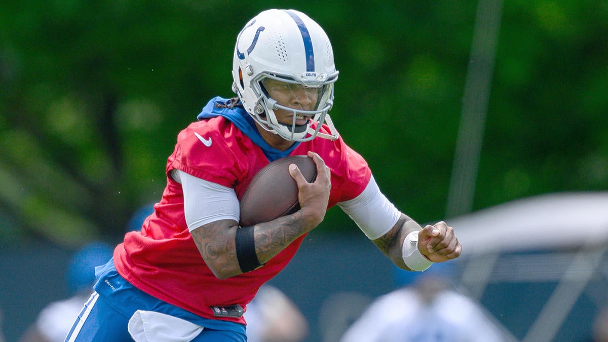 Colts' Shane Steichen compares Anthony Richardson running the ball to Stephen Curry shooting 3-pointers Colts' Shane Steichen compares Anthony Richardson running the ball to Stephen Curry shooting 3-pointers