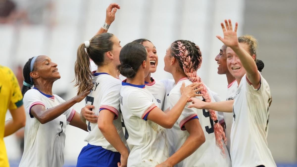 Australia vs. USWNT score: USA win group at 2024 Paris Olympics, but who will they play in quarterfinals?