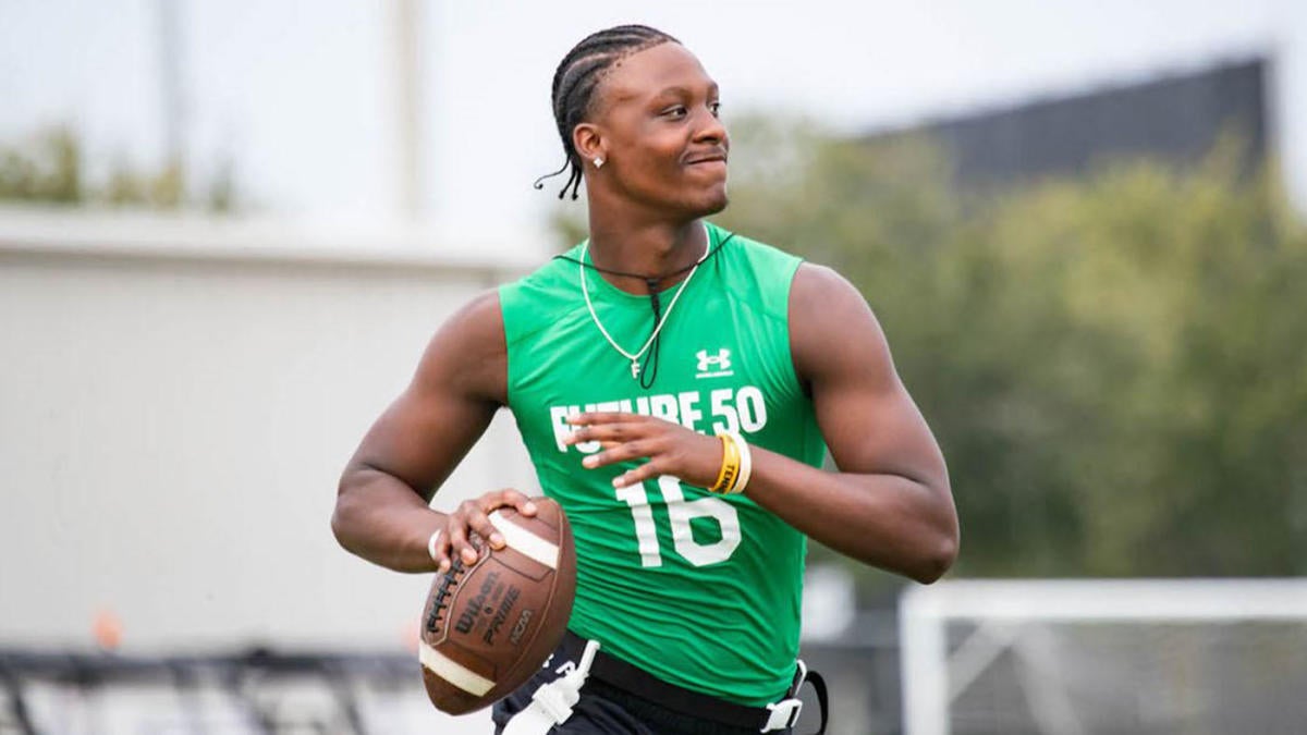 WATCH: Five-star QB Faizon Brandon to make college commitment live Saturday on 247Sports YouTube channel - CBSSports.com