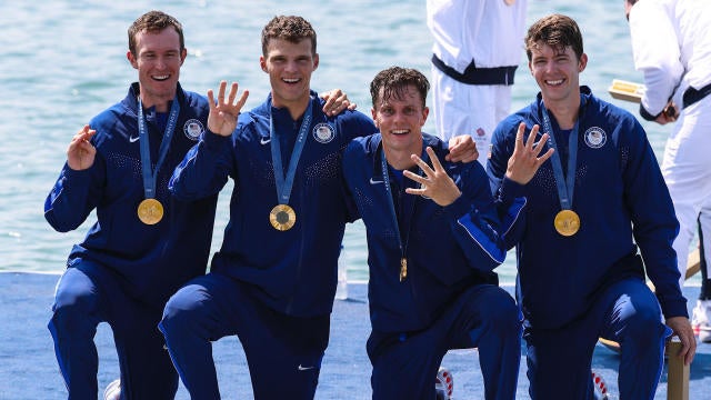 Olympic Update: USA Wins Gold Medal In Men's Four Rowing