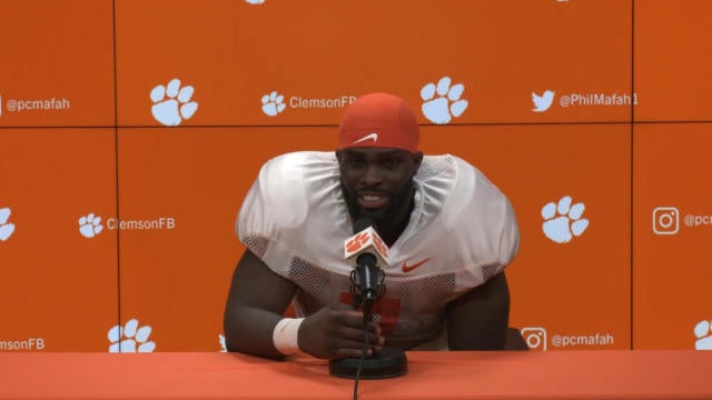 Clemson RB Phil Mafah Is Finding His Own Voice In A Leadership Role