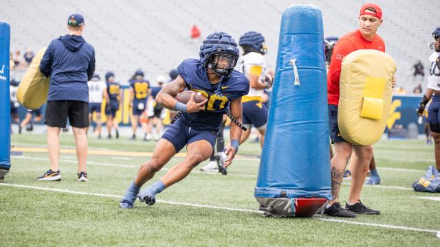 Highlights from WVU Football open practice