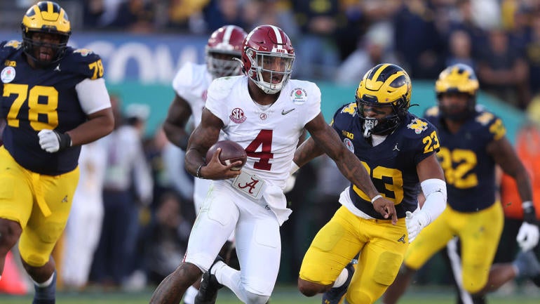 Rose Bowl Game - Alabama v Michigan