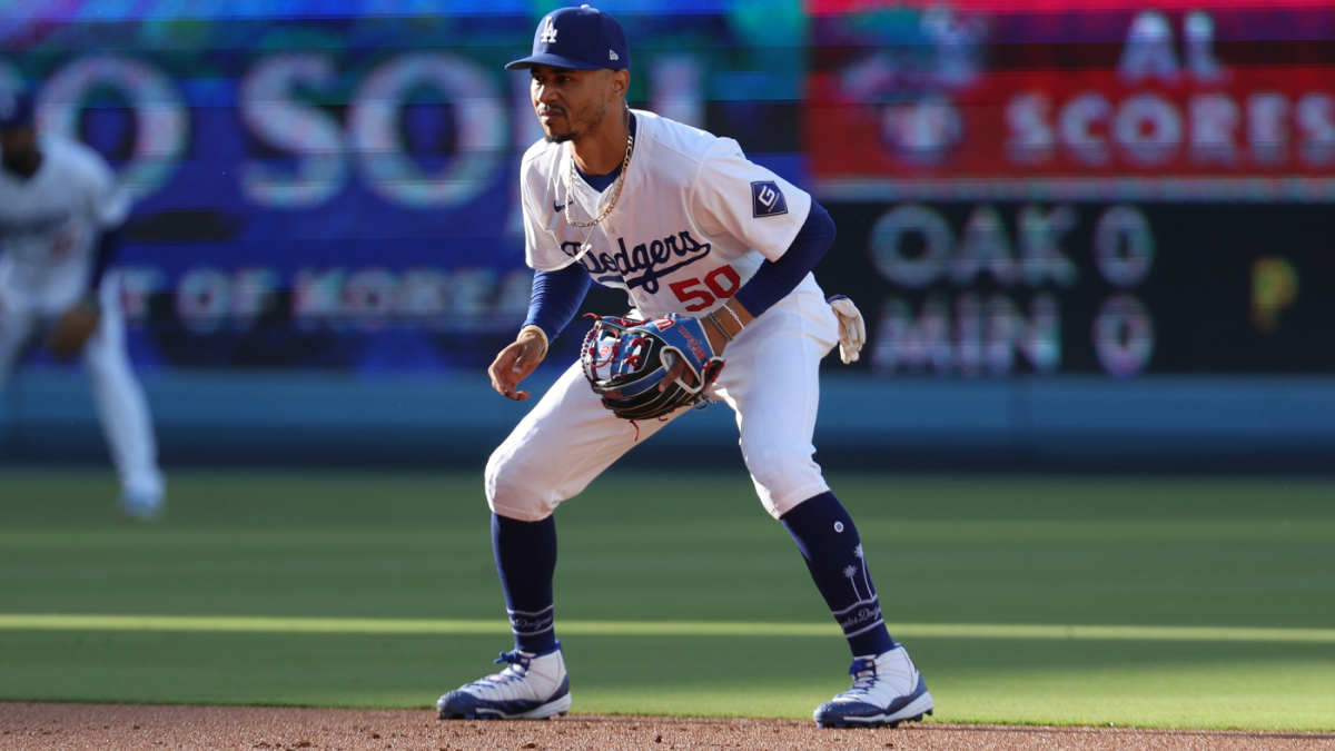 Dodgers’ Mookie Betts to play right field after returning from injured list